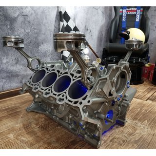 Motortisch Ford Mustang 5.0l V8 GT magnesium-matt