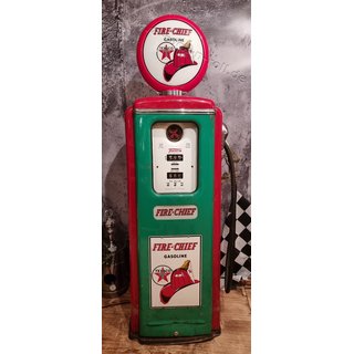 Zapfsäule FIRE - CHIEF Gasoline USA 1950/60 er Jahre