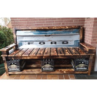 Ford Tailgate Bench Holzbank Ladeflächenklappe Pickup