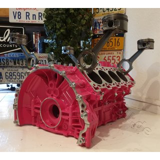 Motortisch Pink-Pussy-V8-Motortable Jaguar XJ 3.2l