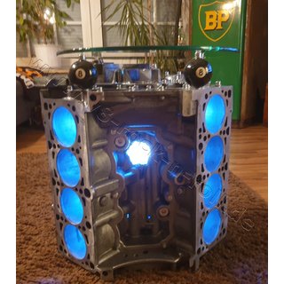 Motortisch / Beistelltisch Audi 4.2l V8 Eightball