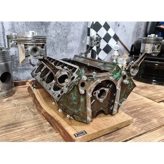Motortisch 1955er Packard 5.8l V8 Hotrod Patina-Oak-Look
