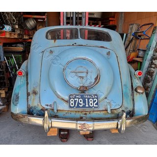 Autoheck Opel Kapitän 1939 / 1940 Wallhanger / Deko /...